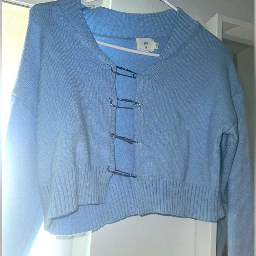 Knit crop top
